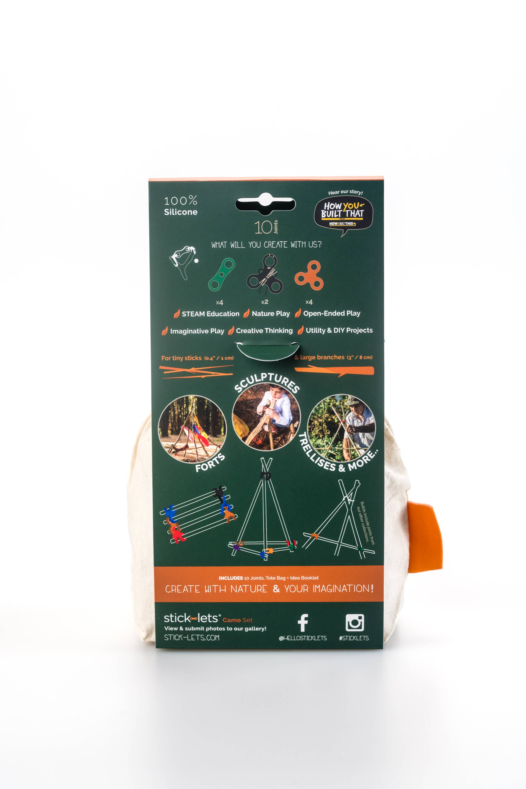 10-Piece Camo Fort Set